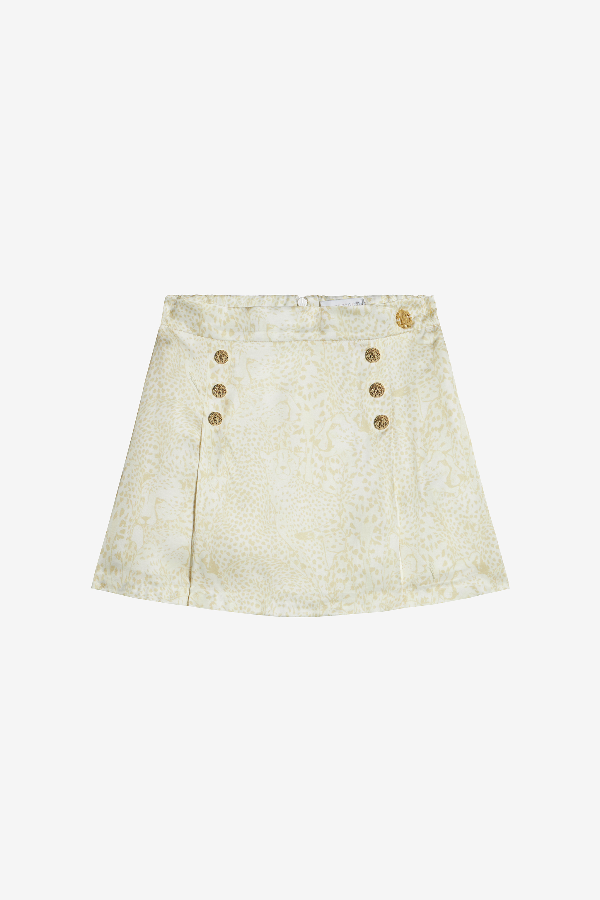Skirt With Cheetahs And Cheetah Skin - Female Girls (4