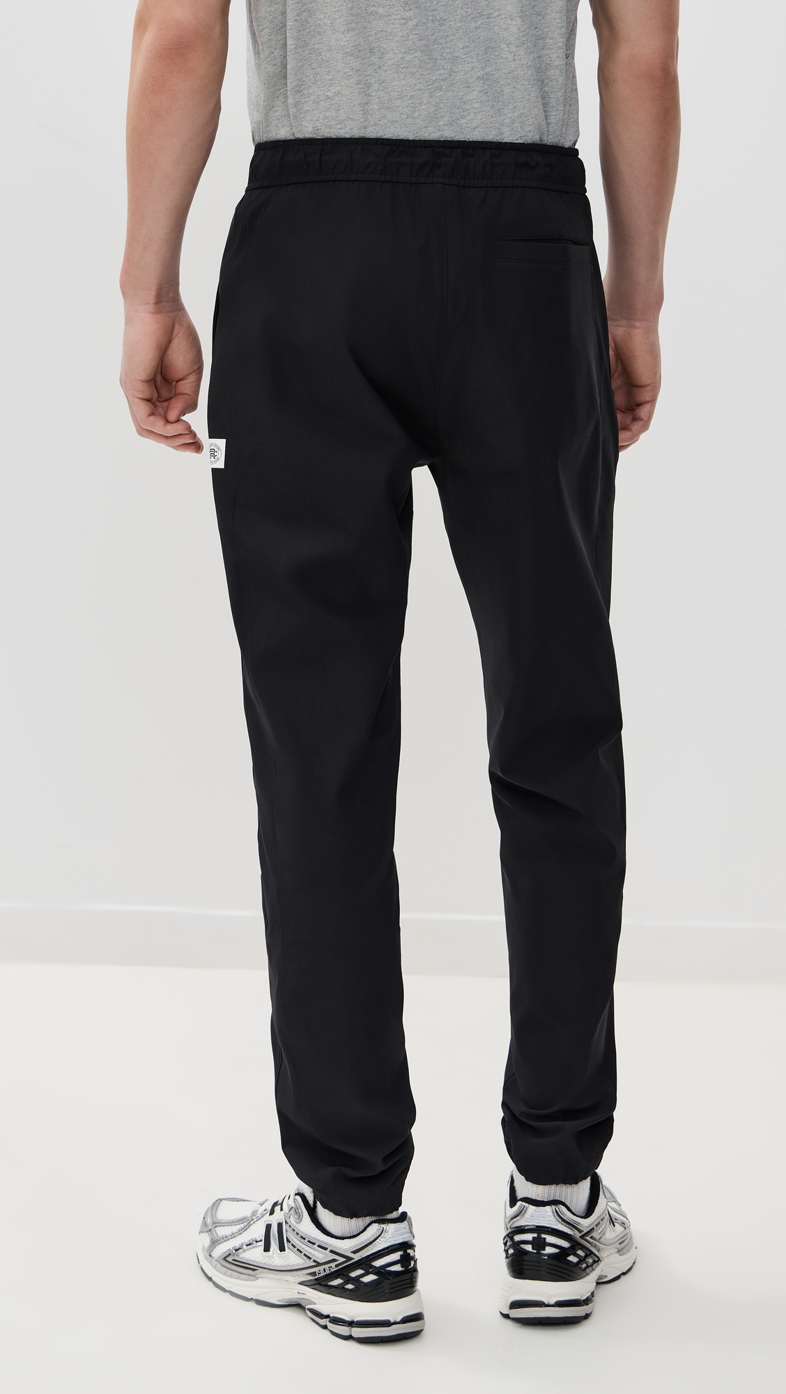 Reigning Champ Stretch Warp Knit Coach's Standard Joggers Black