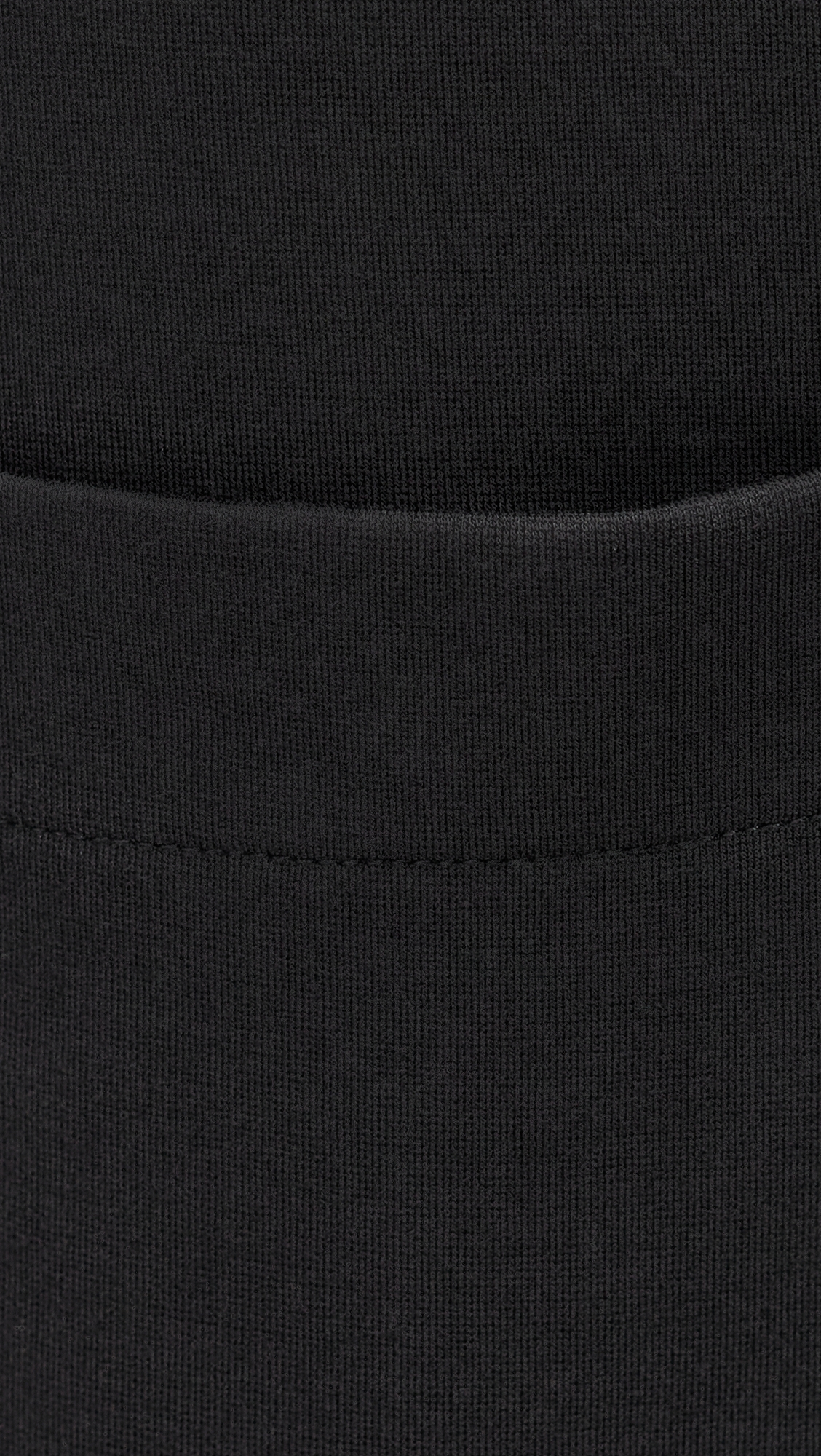 Ponte Knit Smoking Jacket Black