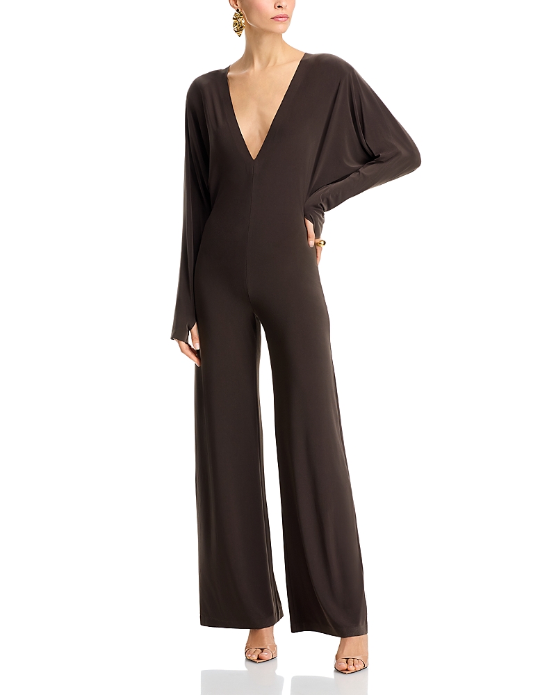 Plunging Neck Jumpsuit