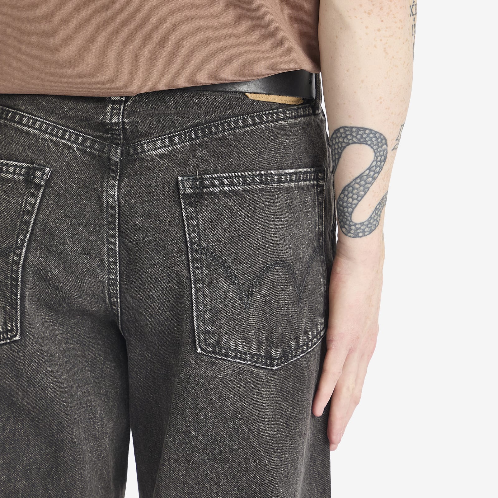 Edwin Men's Wide Jeans in Black