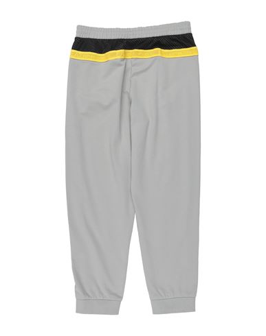 Kid Boy Pants Light grey Size 10 Cotton, Polyester, Elastane