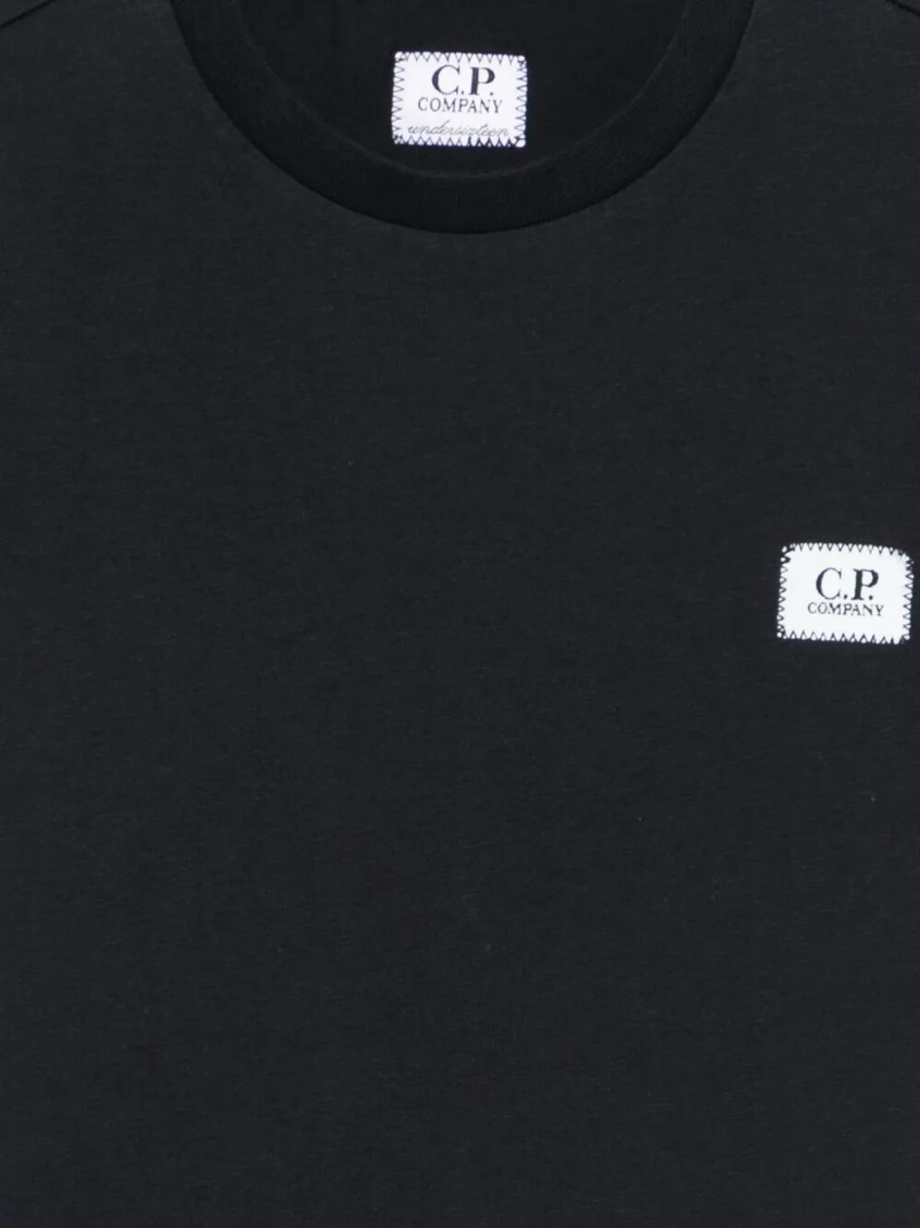 Boys Black Logo T-Shirt