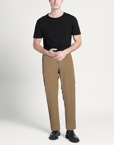 Man Pants Khaki Size 36 Polyamide, Elastane, Polyester