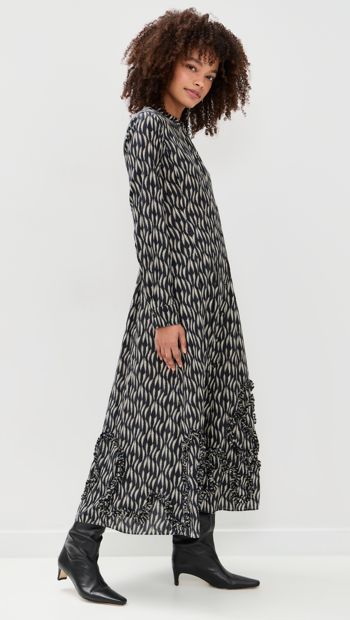 Laurentine Dress Graphite