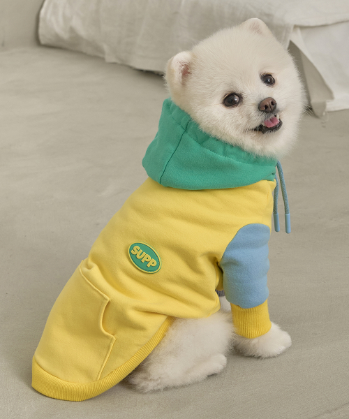 Colorful Fleece Hoodie for Dogs