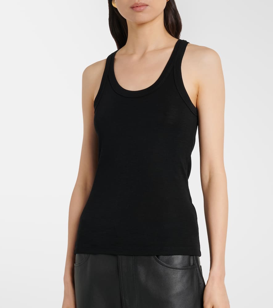 Róhe Ribbed-knit wool tank top