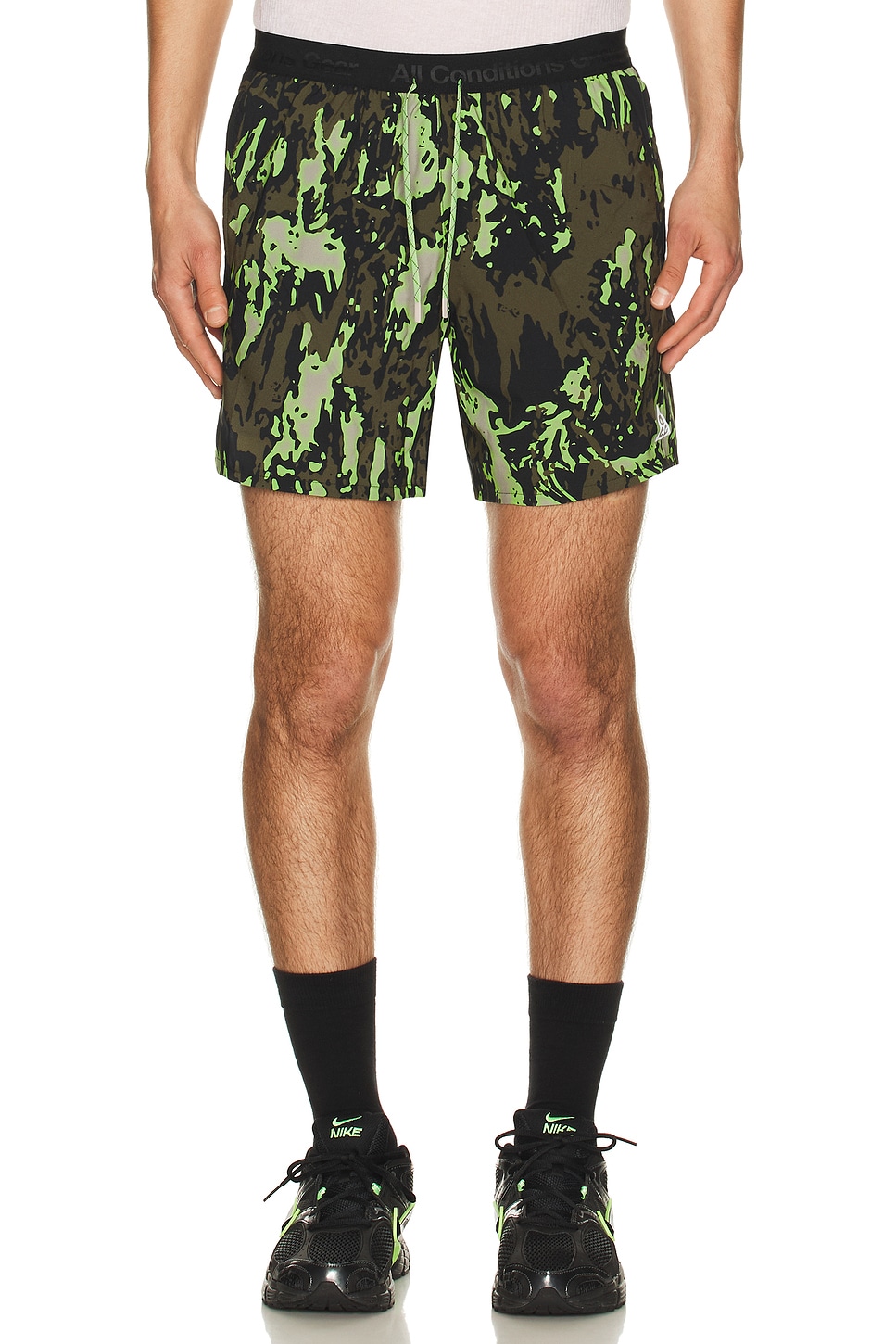 Nike Dri-Fit 6 Brief-Lined Shorts in Green. - M also in L, S, XL/1X
