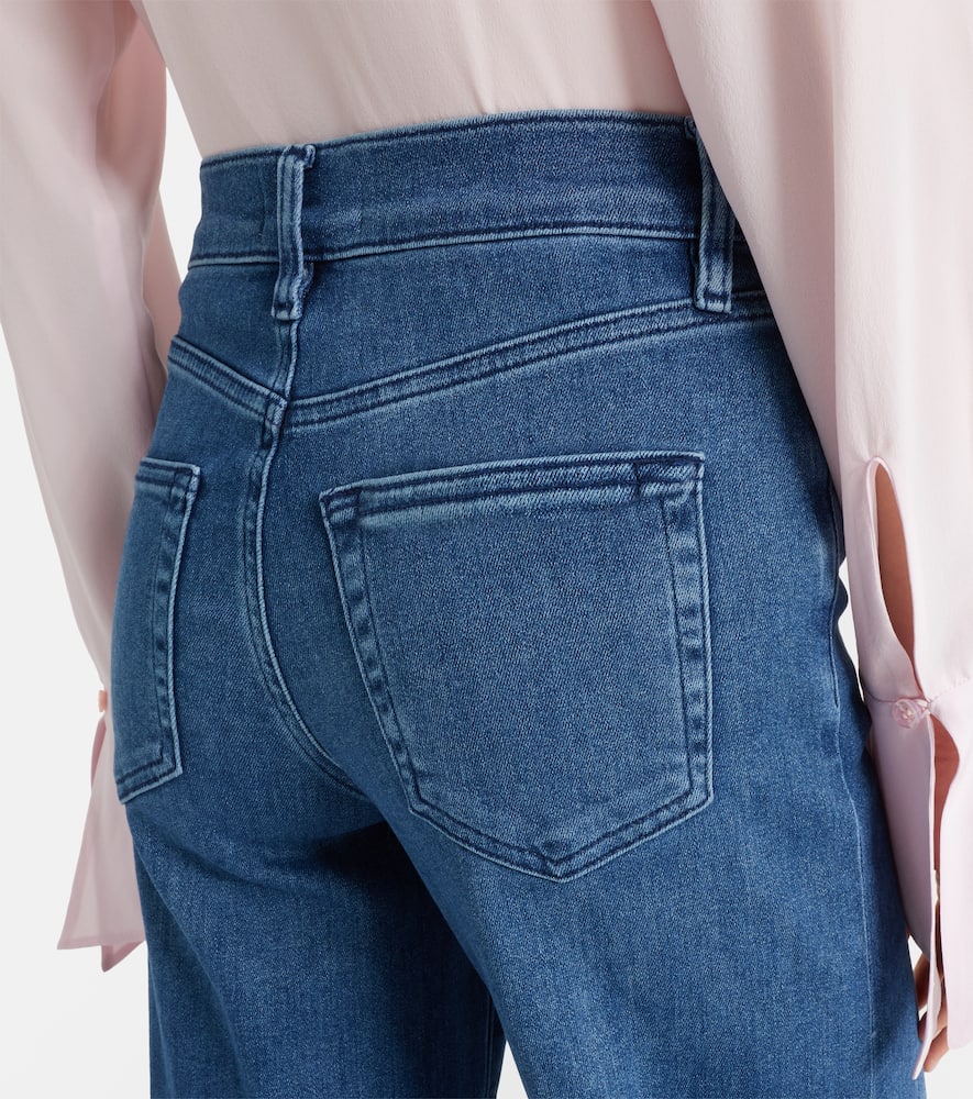 Le Slim Palazzo wide-leg jeans