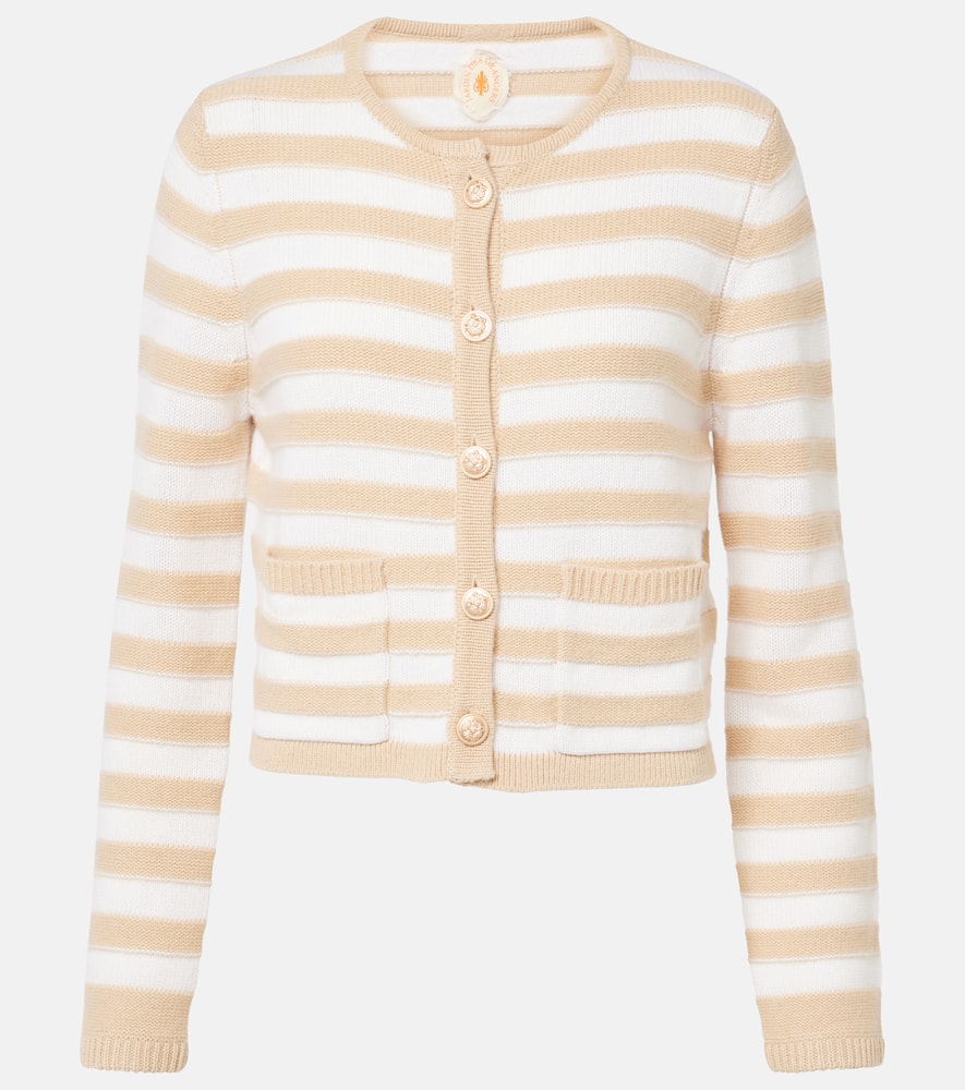 Jardin des Orangers Wool and cashmere cardigan