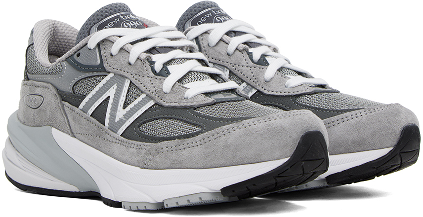 Gray Made in USA 990v6 sneakers