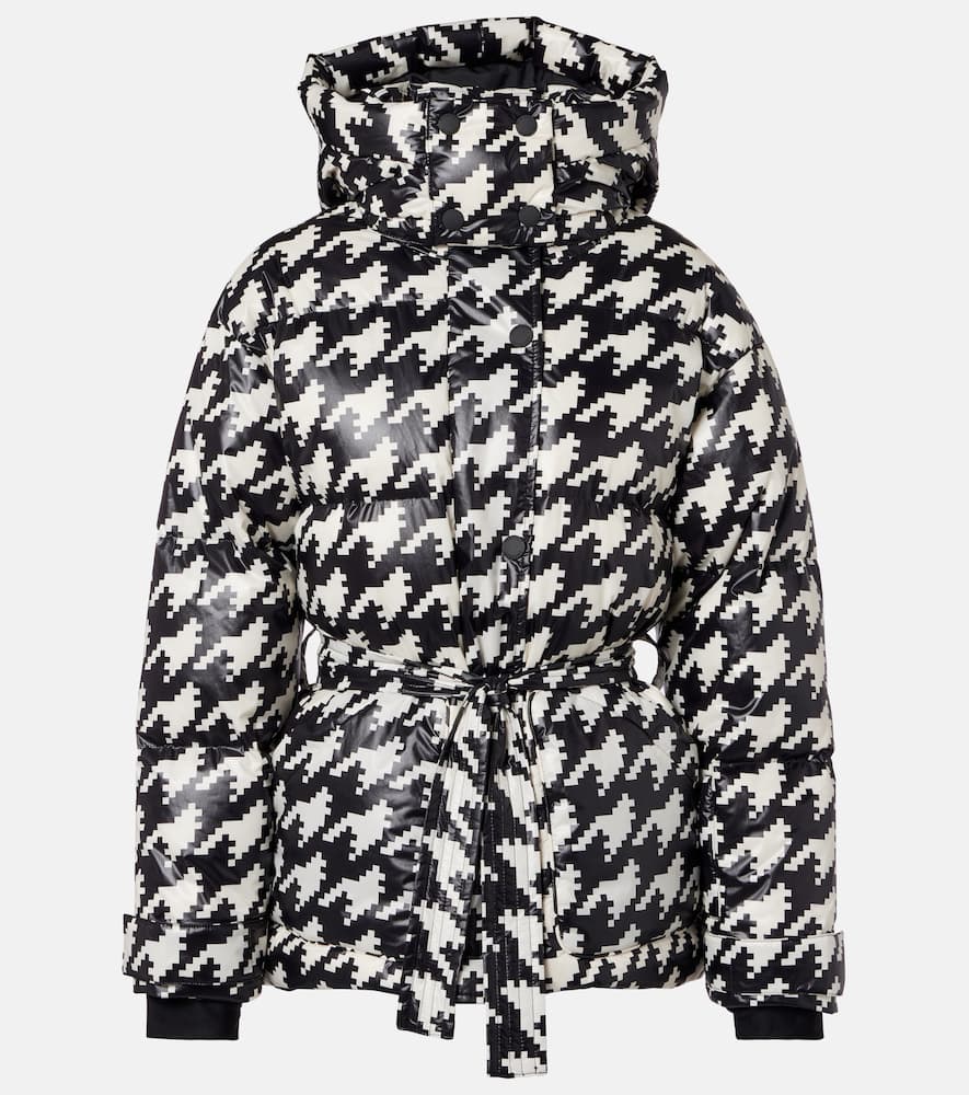 Polar belted ski jacket