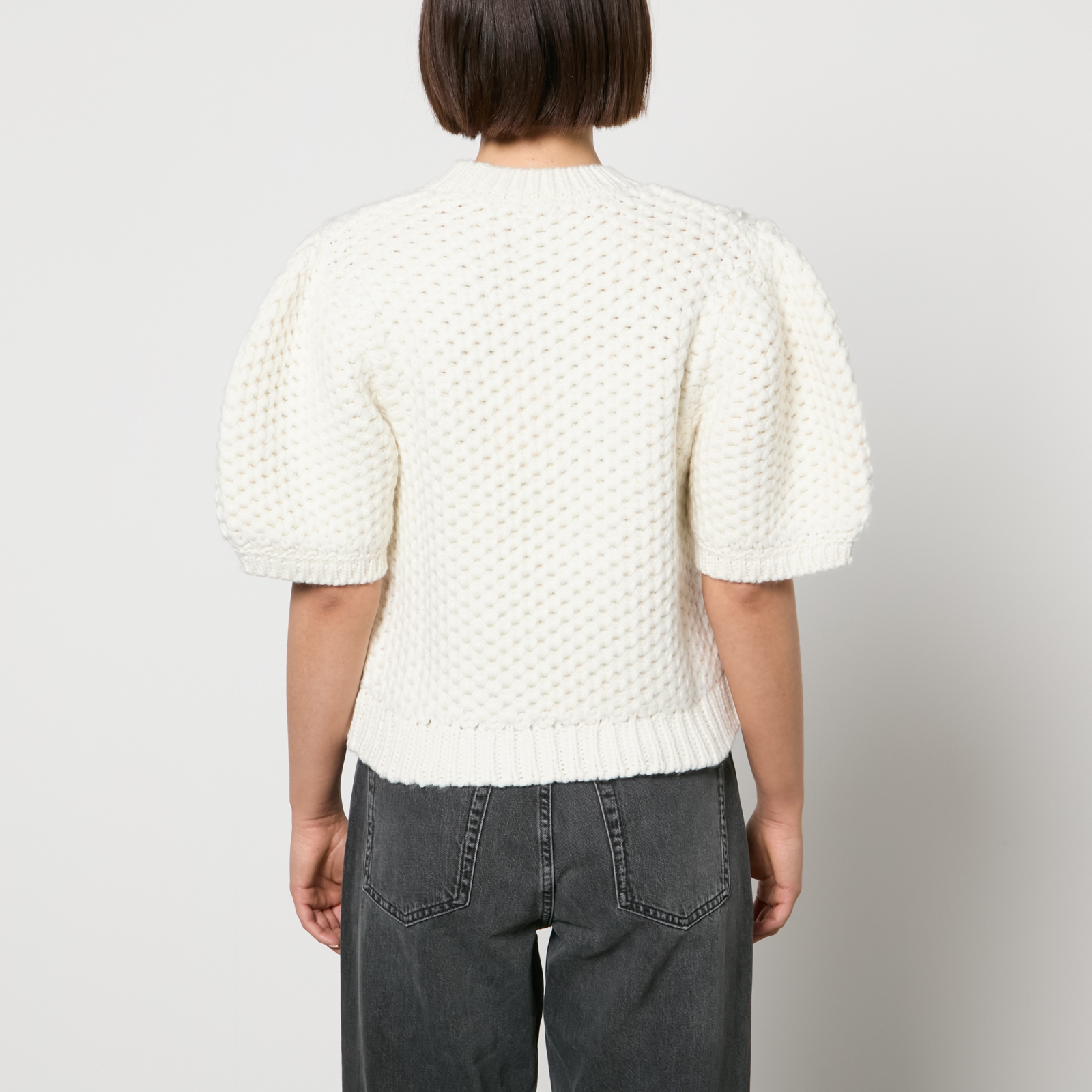 Anine Bing Brittany Wool-Blend Sweater - M