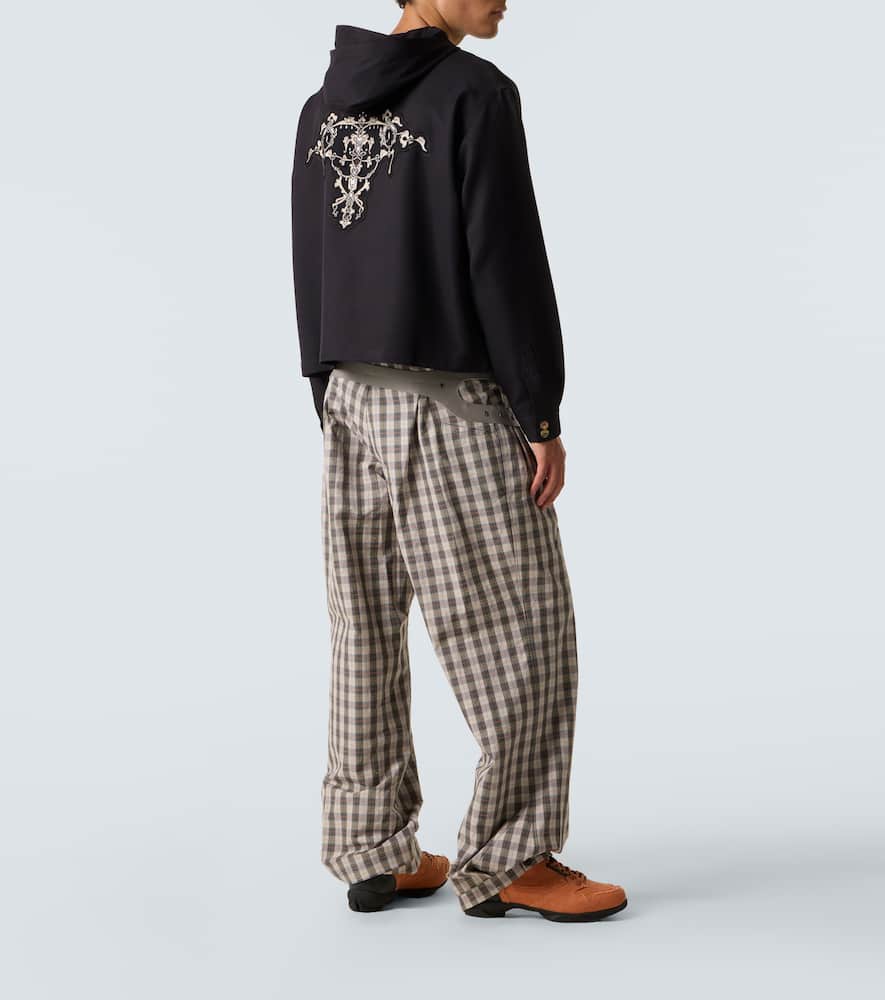 Slatina embroidered hoodie