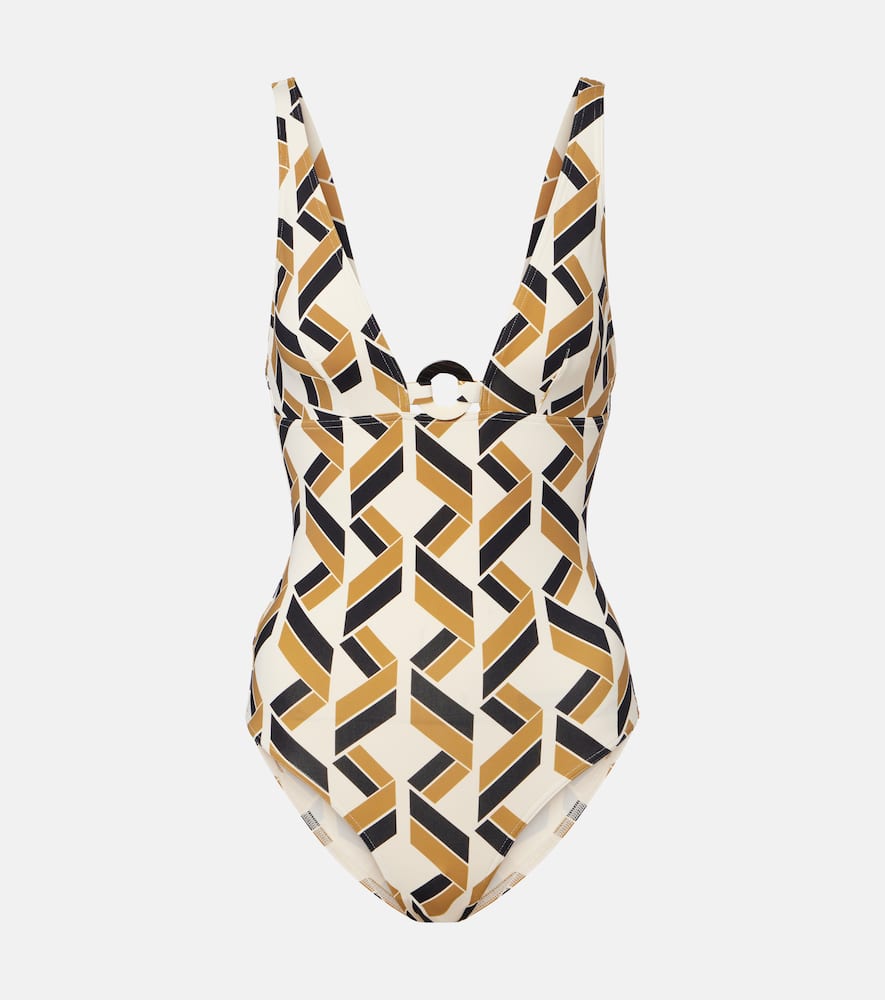 Party patterned swimsuit