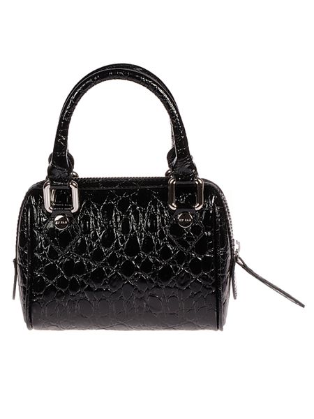 By Far Dora Embossed Mini Shoulder Bag