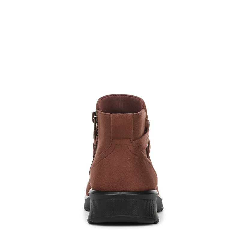 Women's Guest Ankle Booties (Cappuccino Tan Microfiber)