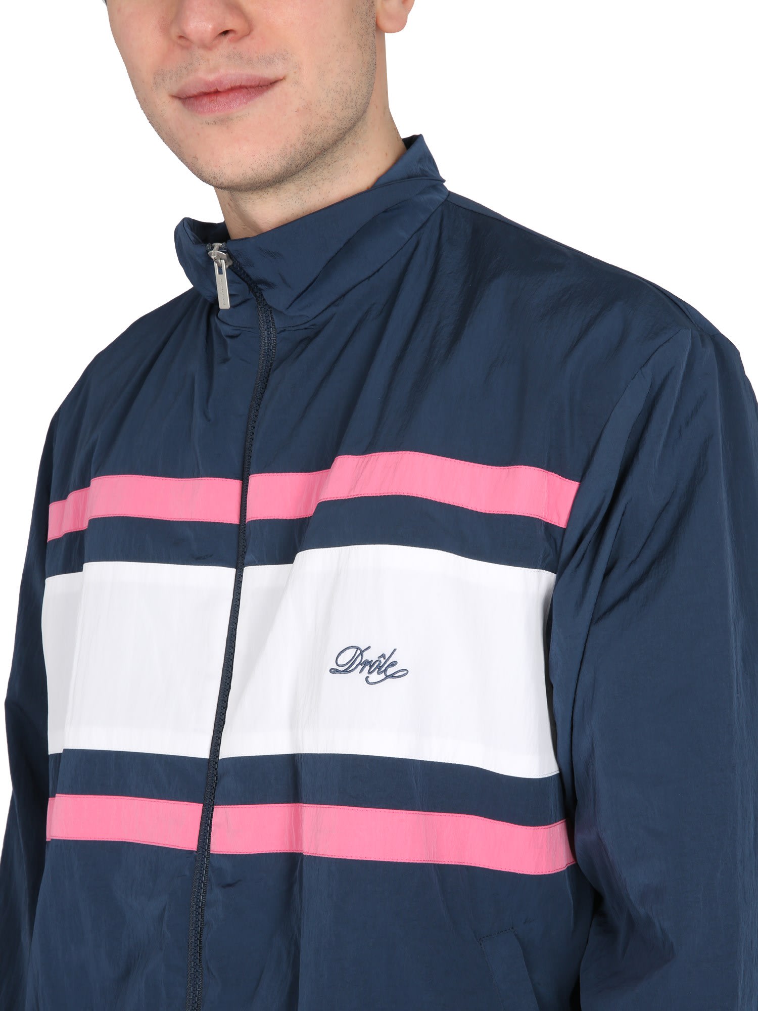 Jacket With Logo Embroidery