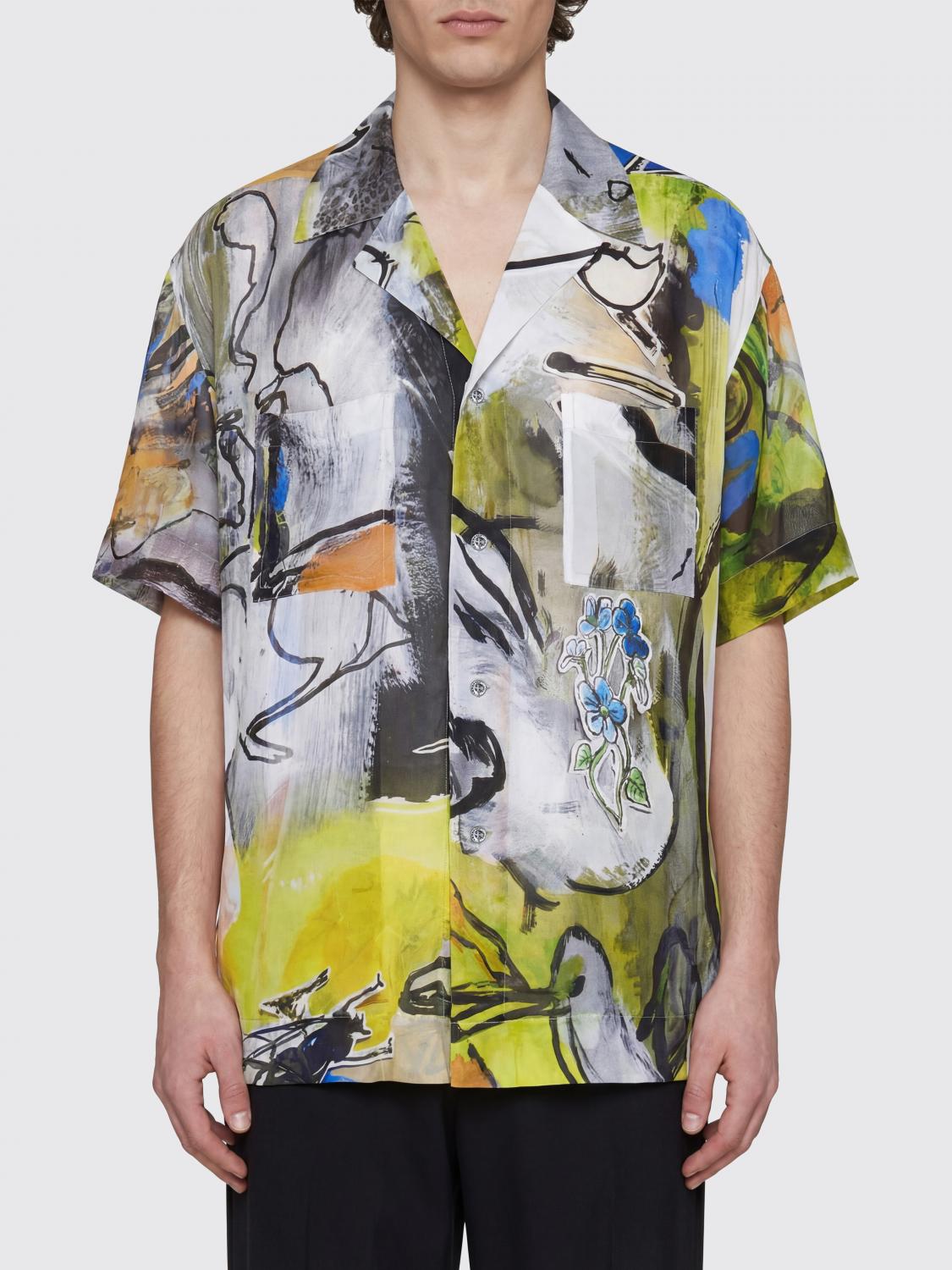 Shirt Men color Multicolor