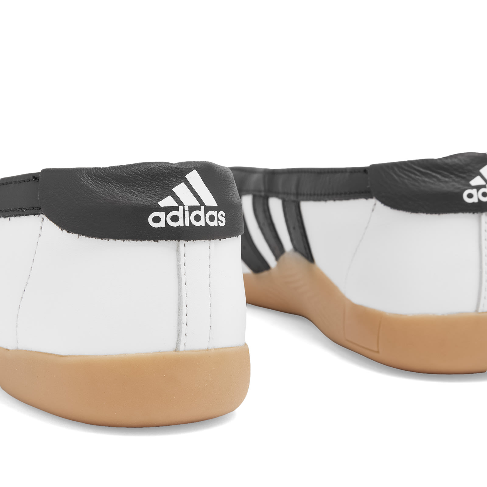 Adidas Women's W Taekwondo Mei Ballet Shoe in White/Core Black/Gum