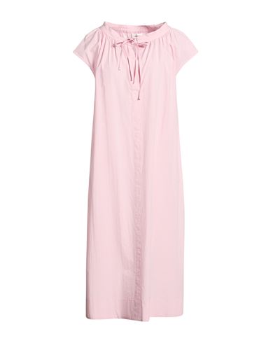 Woman Midi dress Light pink Size 10 Cotton