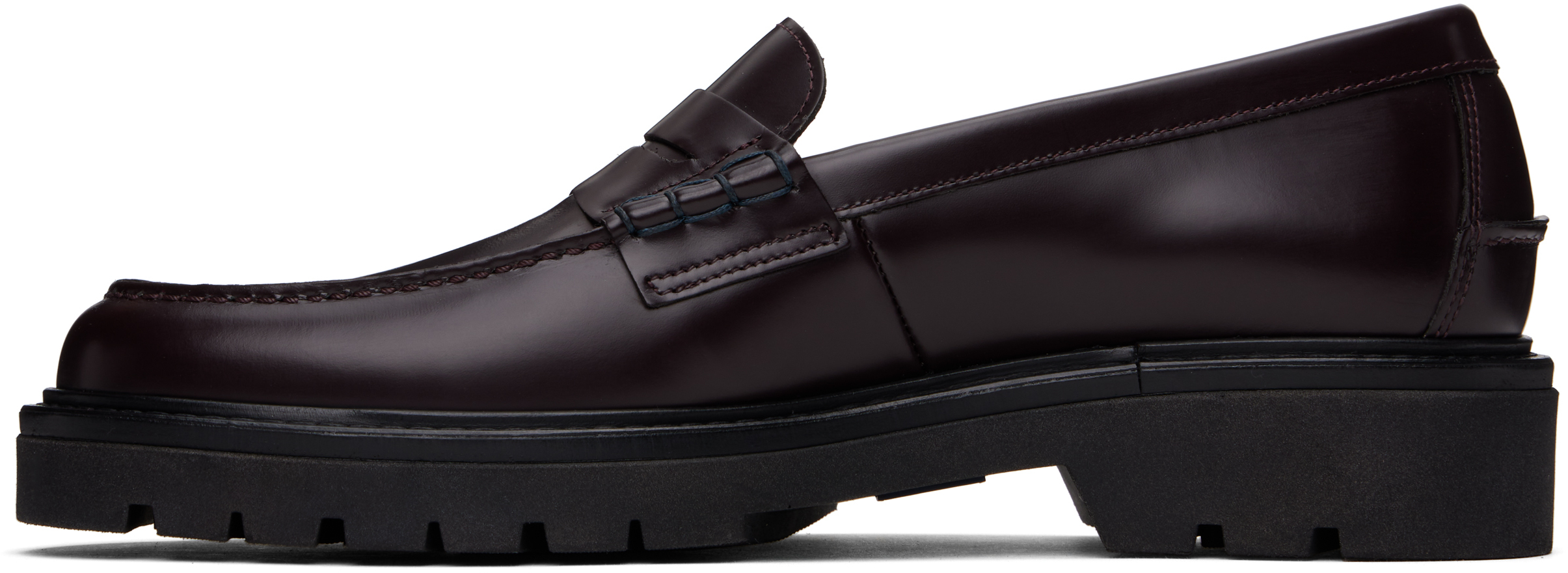 PS by Paul Smith Burgundy Bolzano Loafers