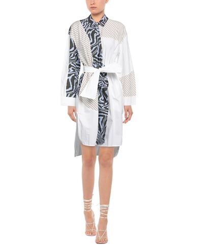 Woman Mini dress White Size 10 Cotton