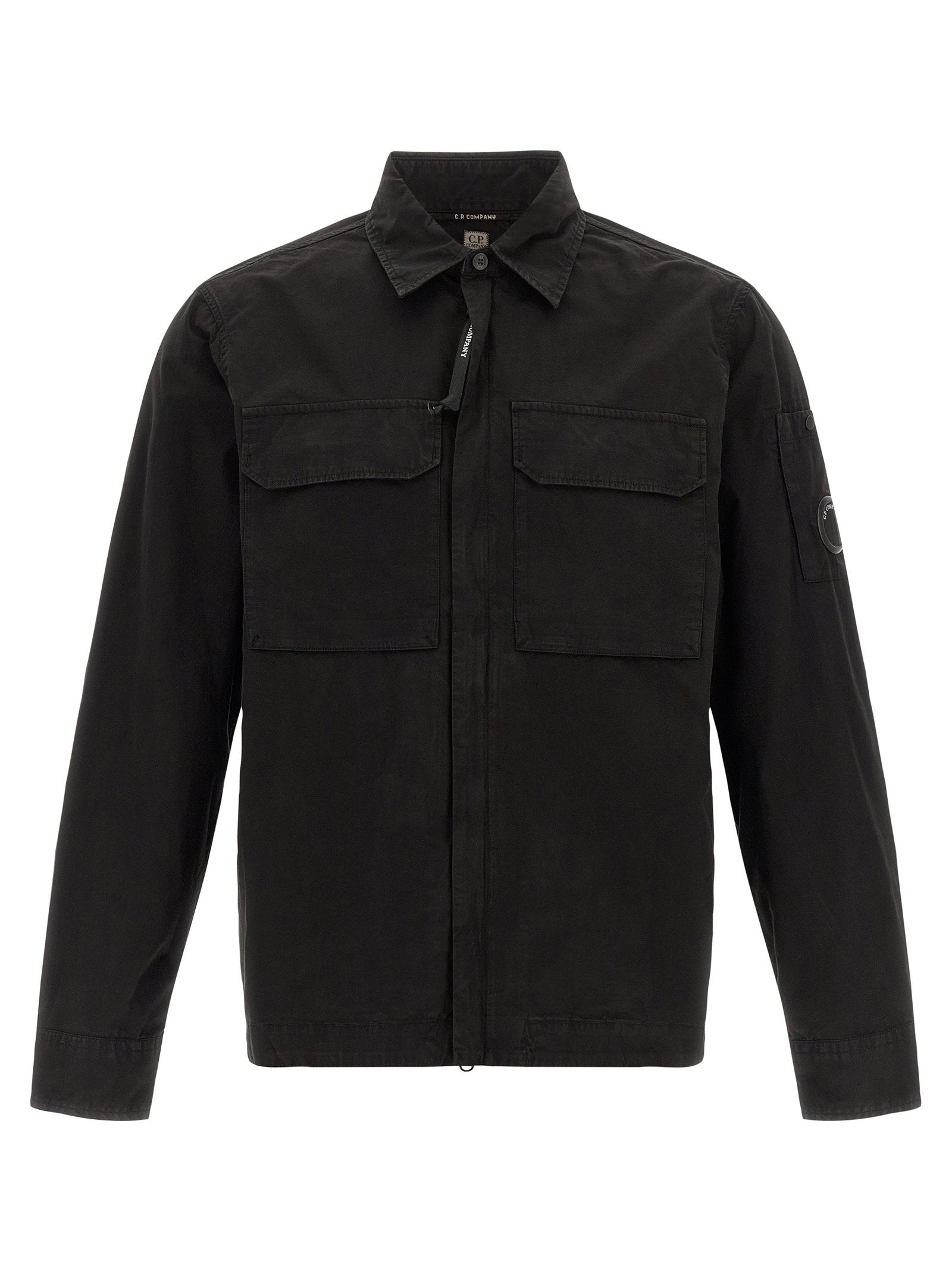 Lens Overshirt — Black