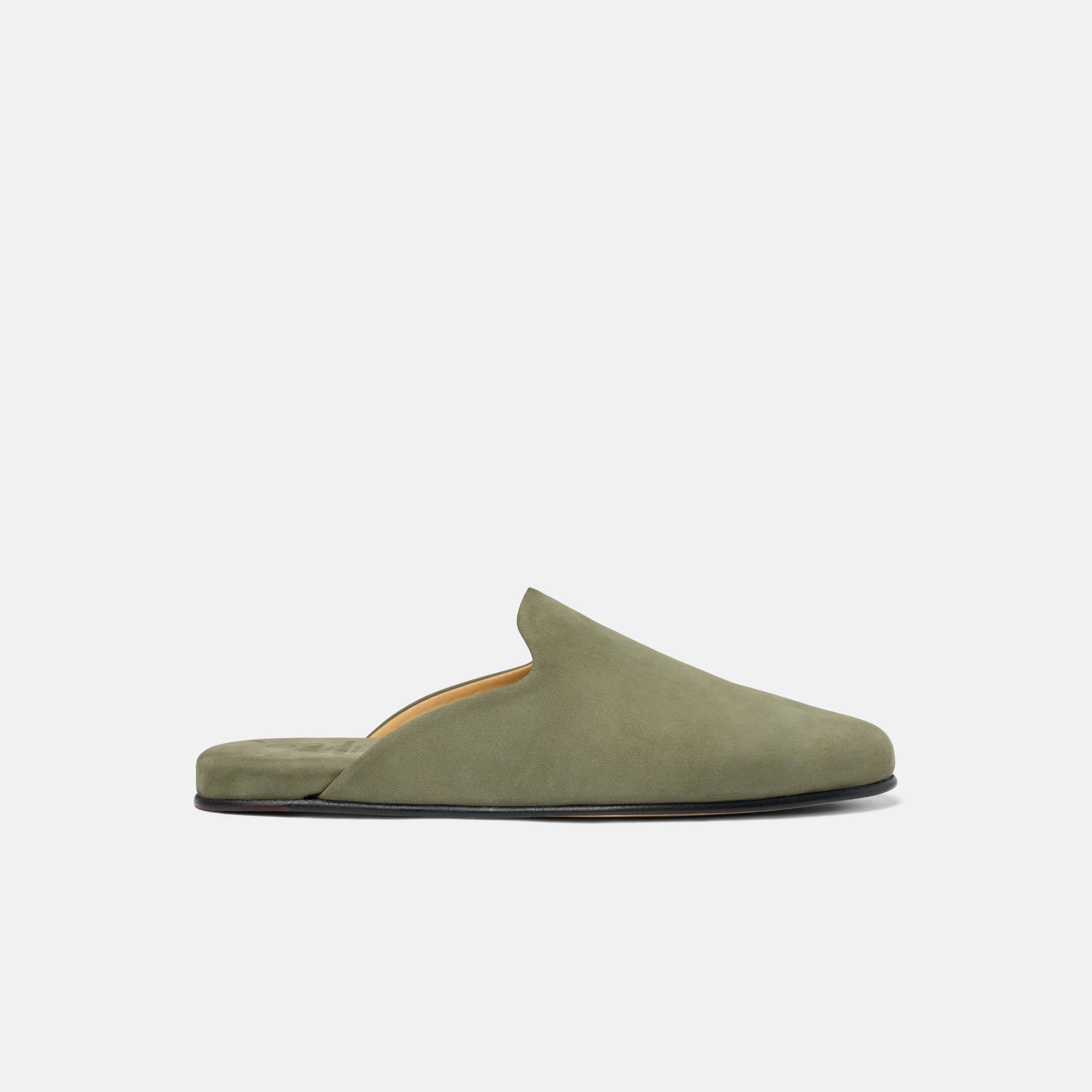 Atlas Travel Slipper Green Nubuck