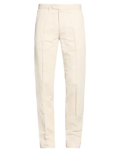 Man Pants Beige Size 30 Linen, Cotton