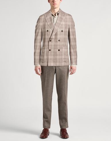 Man Blazer Grey Size 40 Virgin Wool