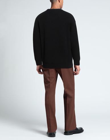 Man Sweater Black Size 42 Wool
