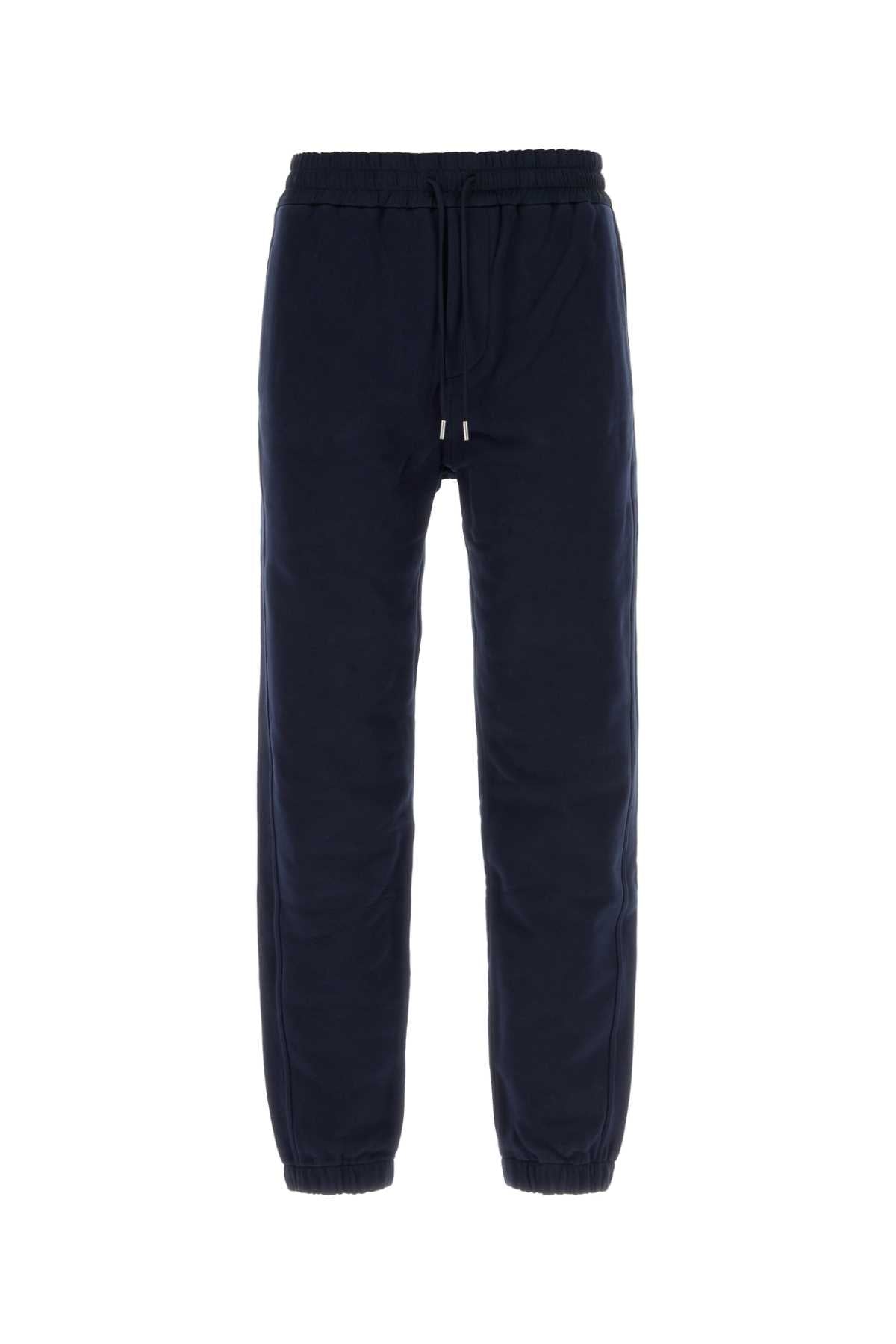 Cotton Joggers — Navy