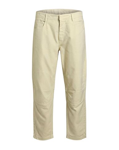 Man Pants Sage green Size 30 Polyamide, Cotton