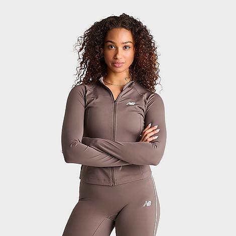 Women's Piped Full-Zip Training Jacket in Cortado