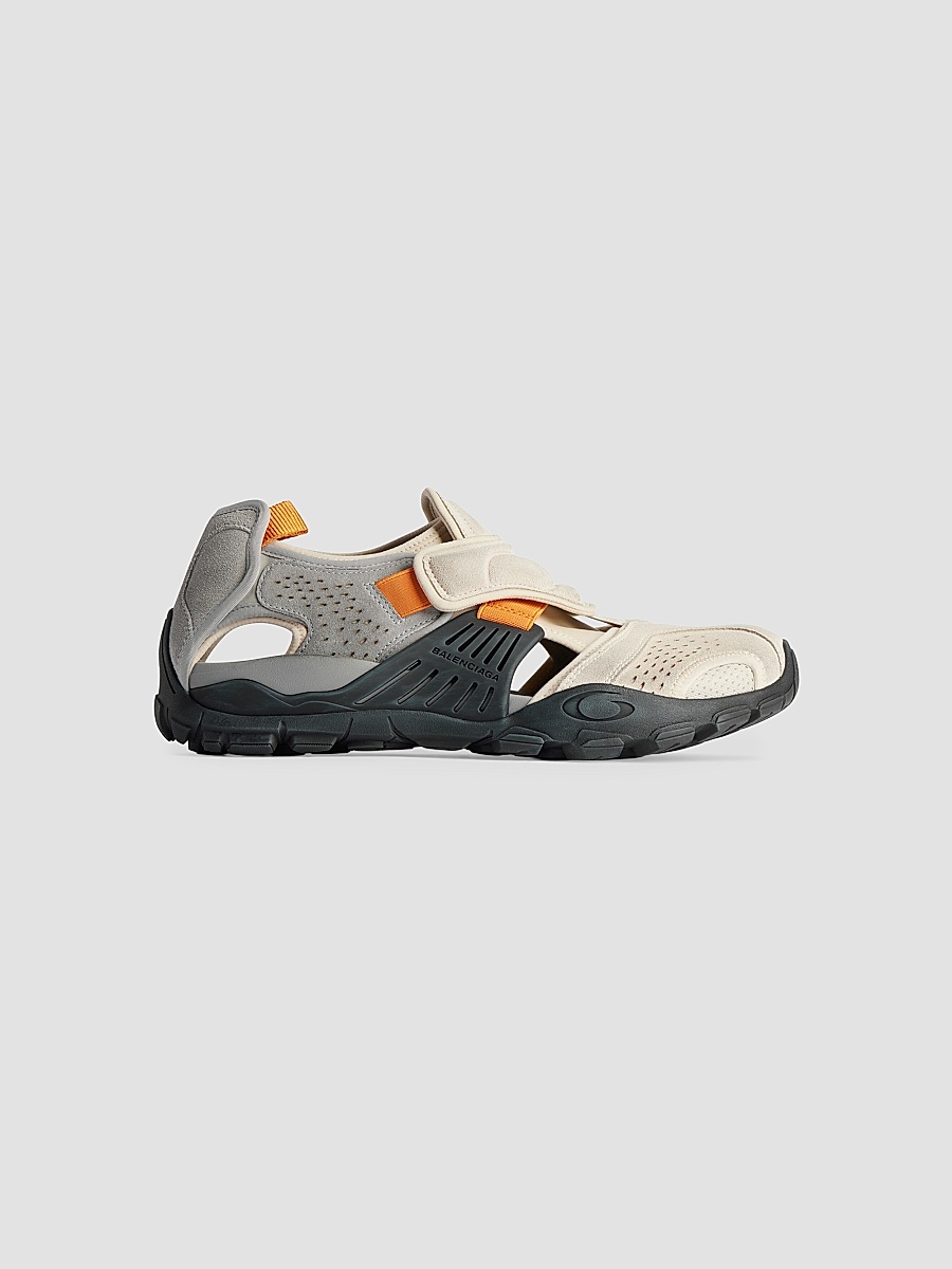 Men's Hike Sandals - Grey Beige Orange