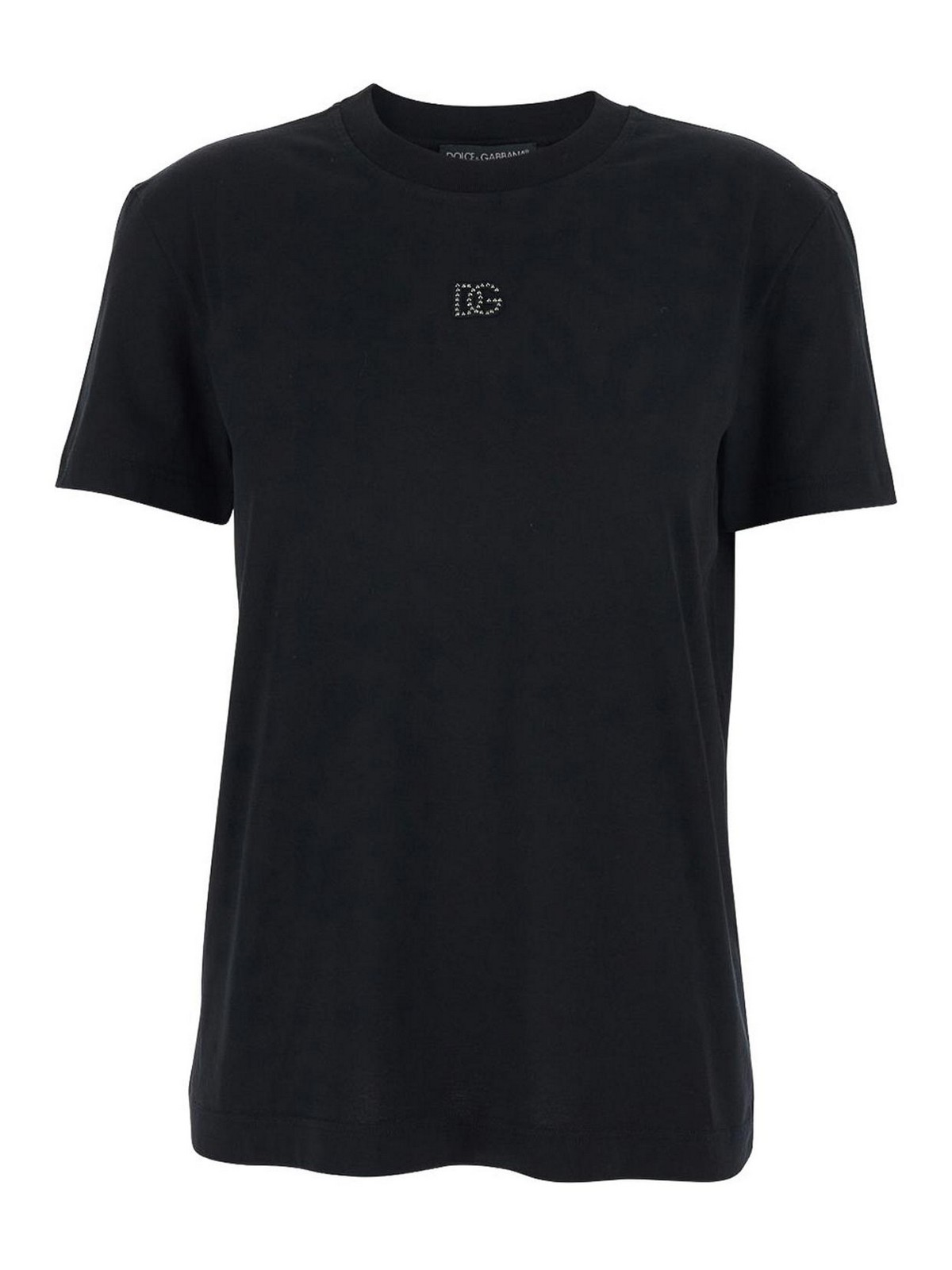 Embellished-logo t-shirt