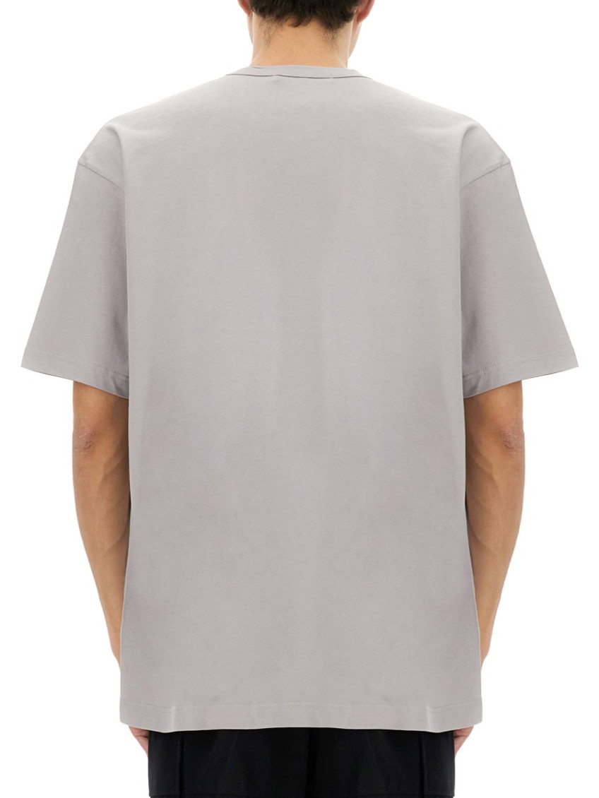Grey Logo Crew Neck T-Shirt