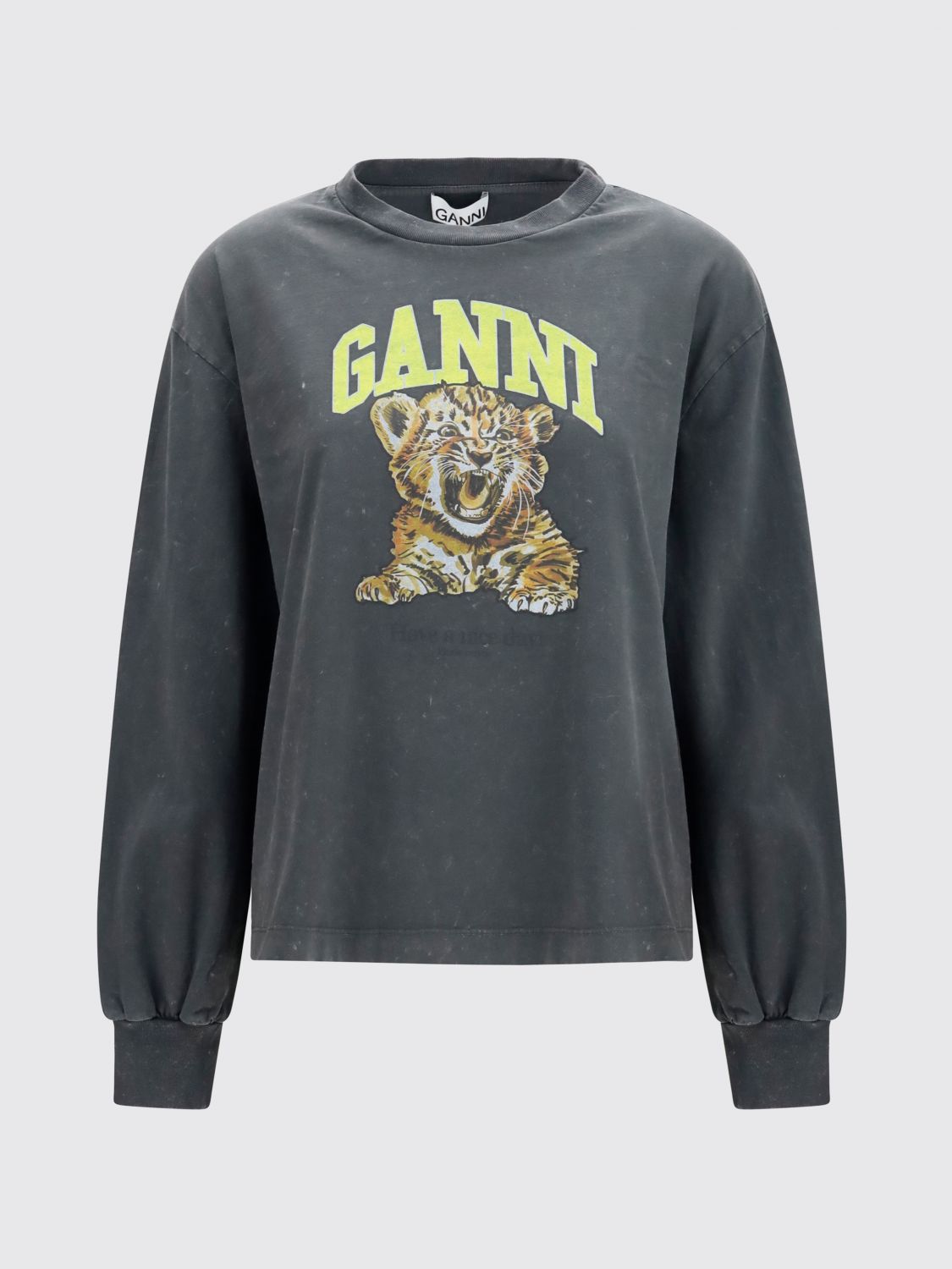 Sweatshirt Woman color Charcoal