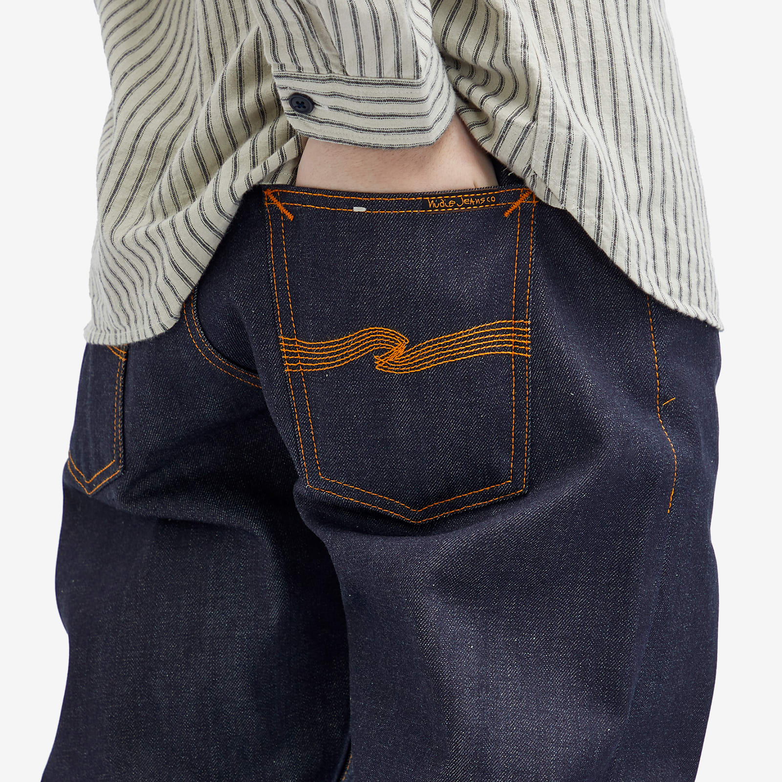 Nudie Jeans Co Men's Nudie Jeans Steady Eddie II Jeans in Dry Selvage