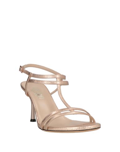 Woman Sandals Copper Size 10 Leather