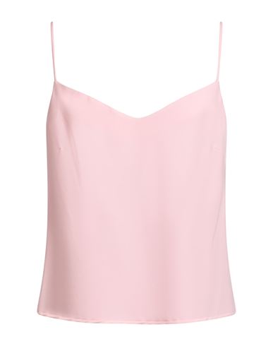 Woman Top Pink Size 10 Polyester, Elastane