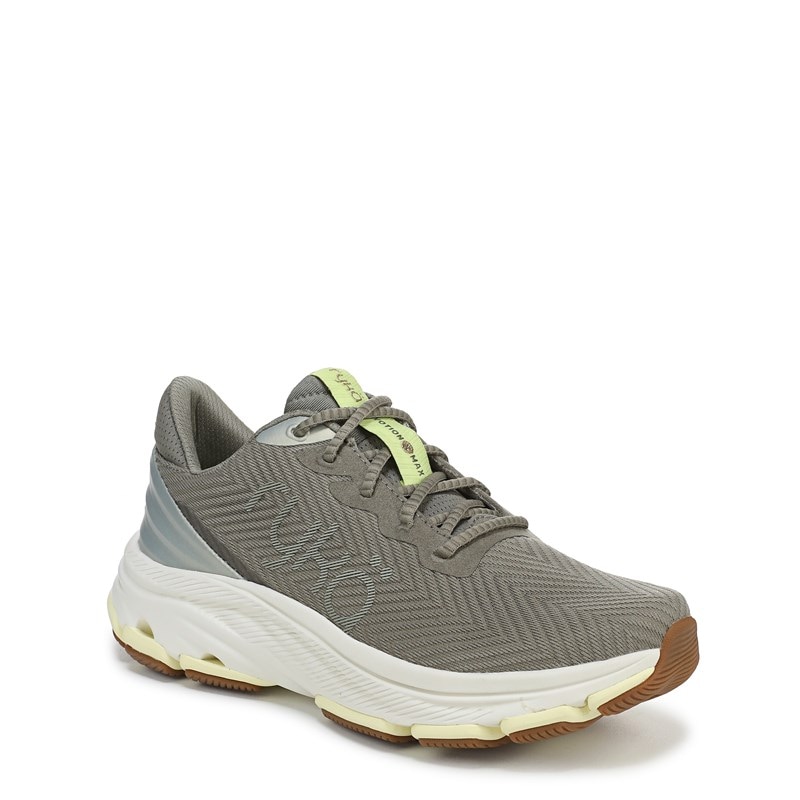 Women's Devotion X Max Walking Shoes (Vetiver Green Mesh Fabric)