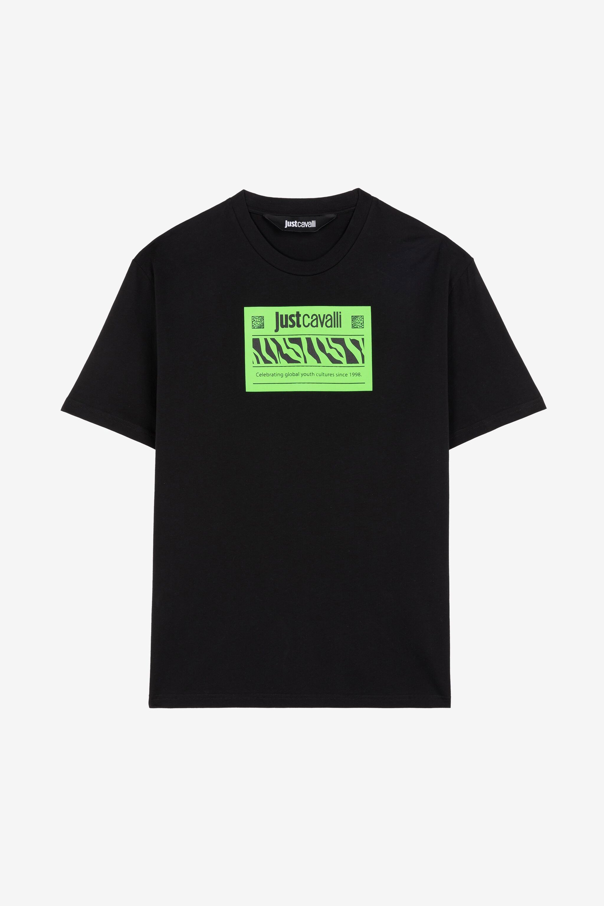 Just Cavalli Logo-print Cotton T-shirt