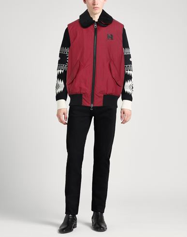 Heroe's Man Vest Burgundy Size L Polyamide, Polyurethane