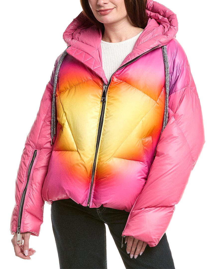 Khris Iconic Heart Puffer Jacket