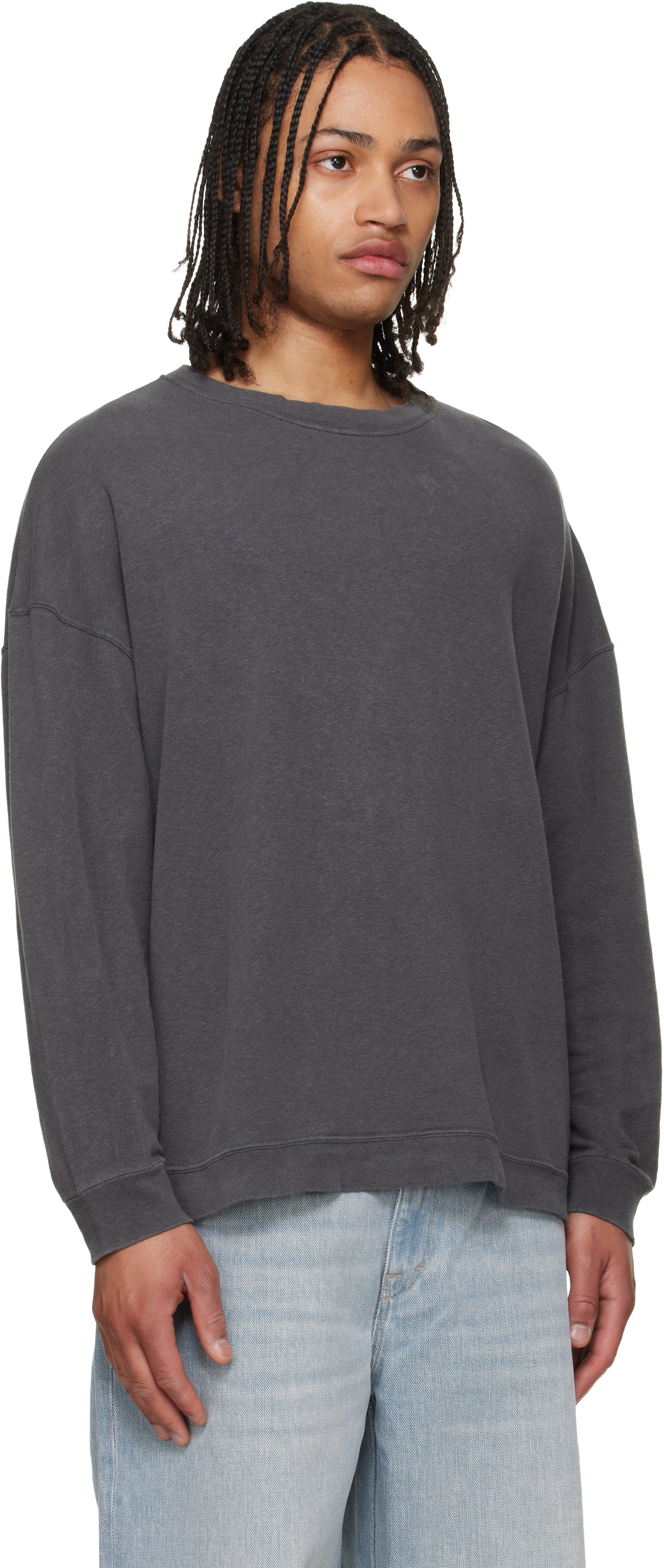 Gray Slack Sweatshirt