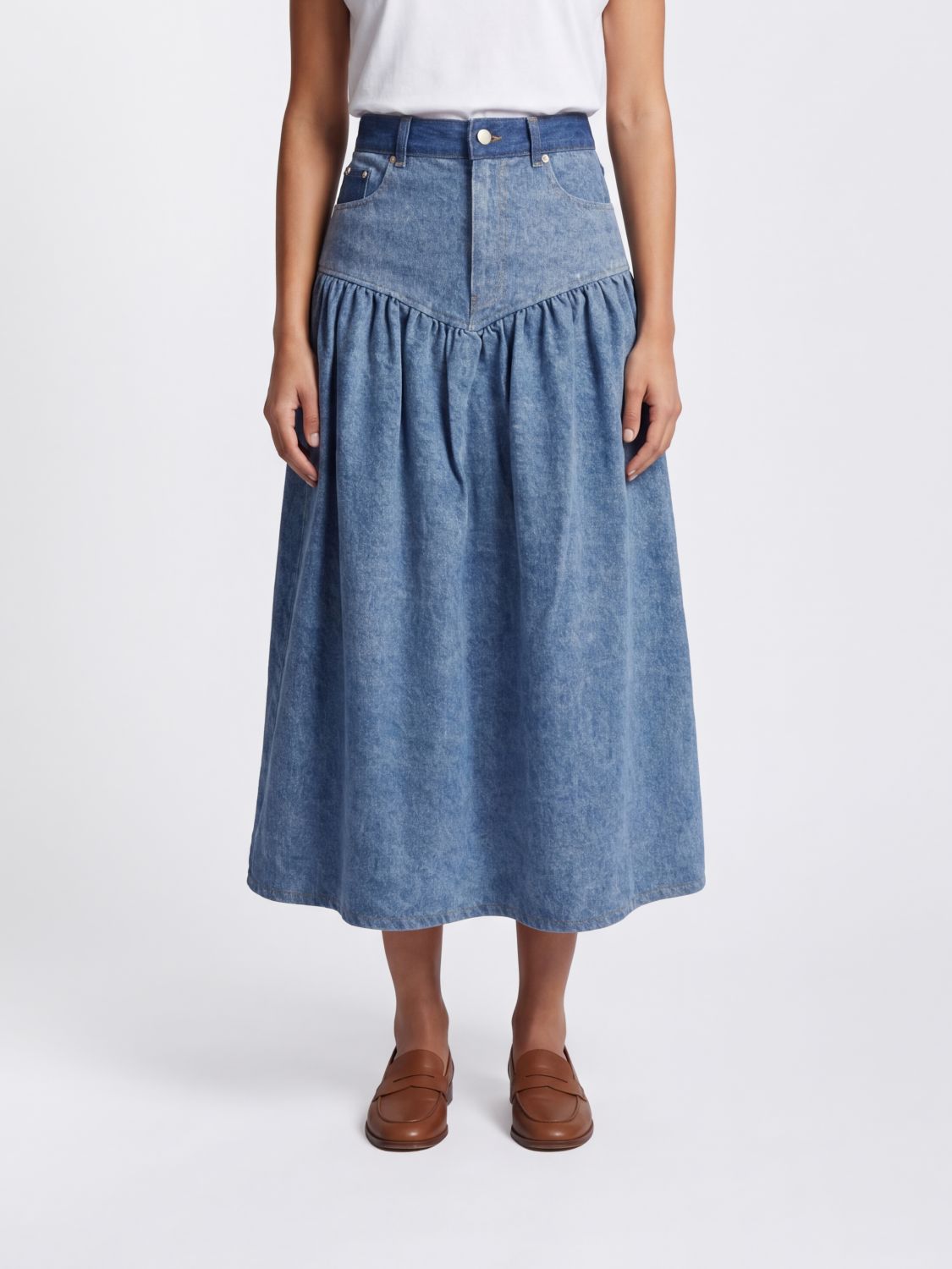 Skirt Woman color Blue