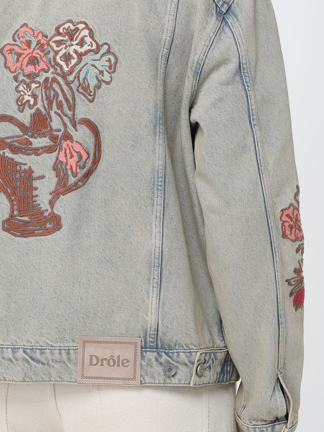 Jacket DRÔLE DE MONSIEUR Men color Dust