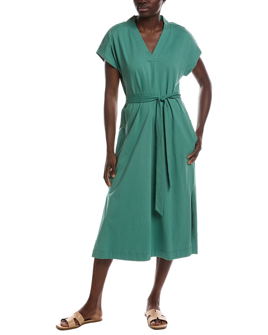 Islandscape Jersey Midi Dress
